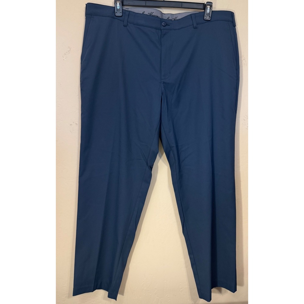 Ben Hogan Performance Pants Men 42x32 Navy Blue Stretch Golf Trousers NEW